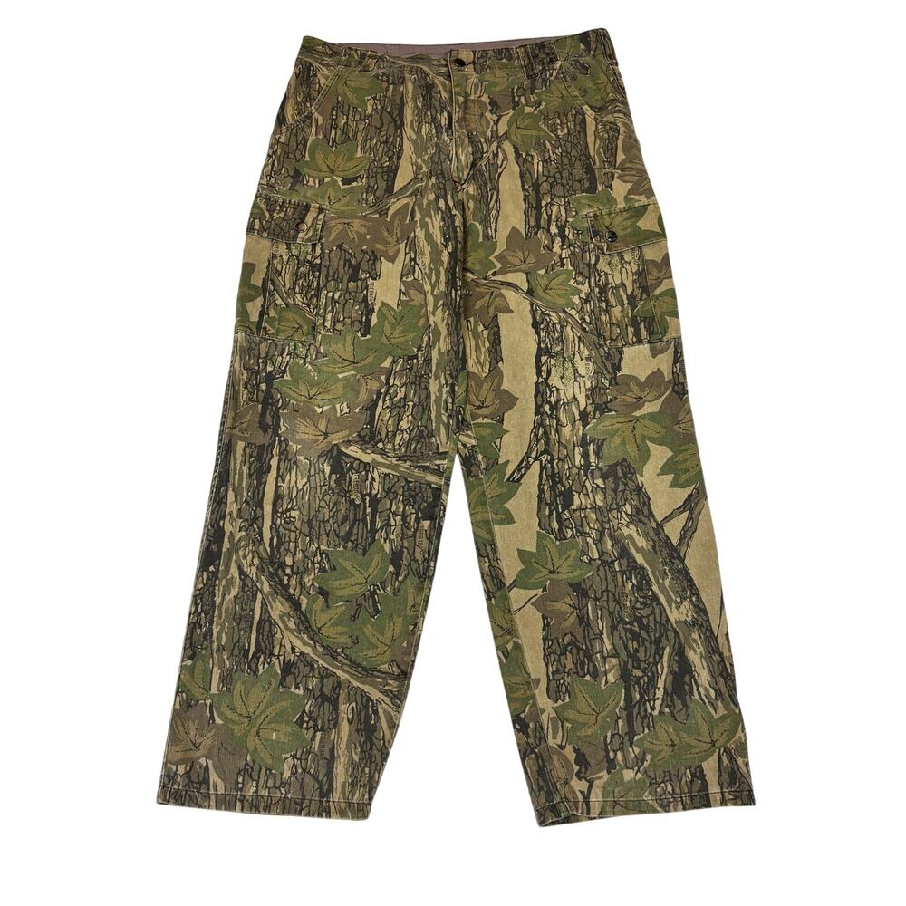 Vintage Winchester Realtree Camo Pants Men's Medium Baggy Cargo Y2K Hunting